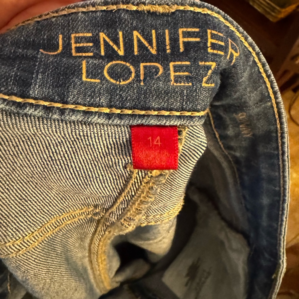 Jennifer Lopez Blue Skinny Jeans Sleek Fit - Picture 6 of 7